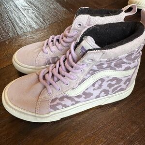 Stylish Kids Vans Off The Wall  High-Top Sneakers